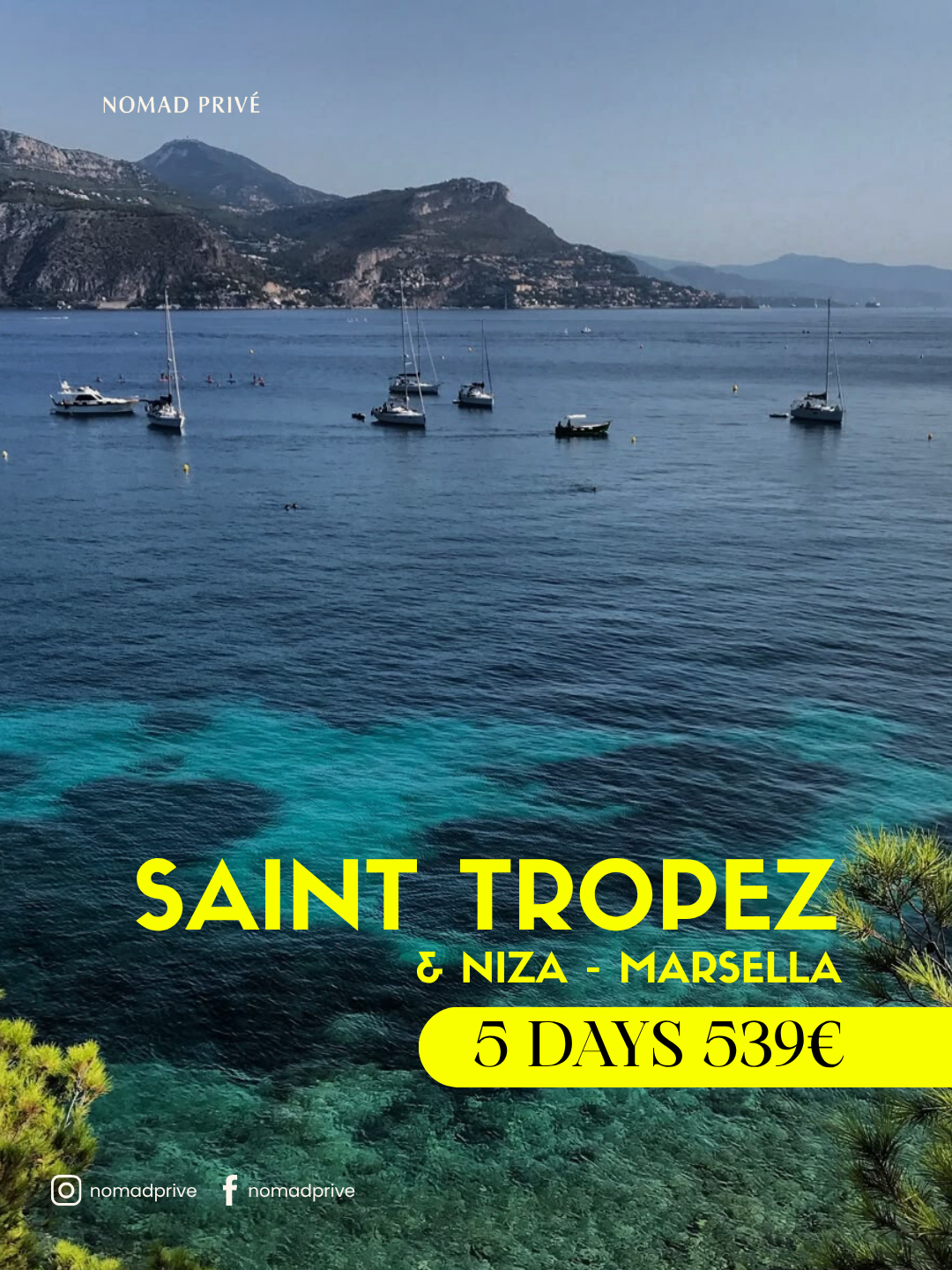 PACK 5 DAYS COSTA AZUL