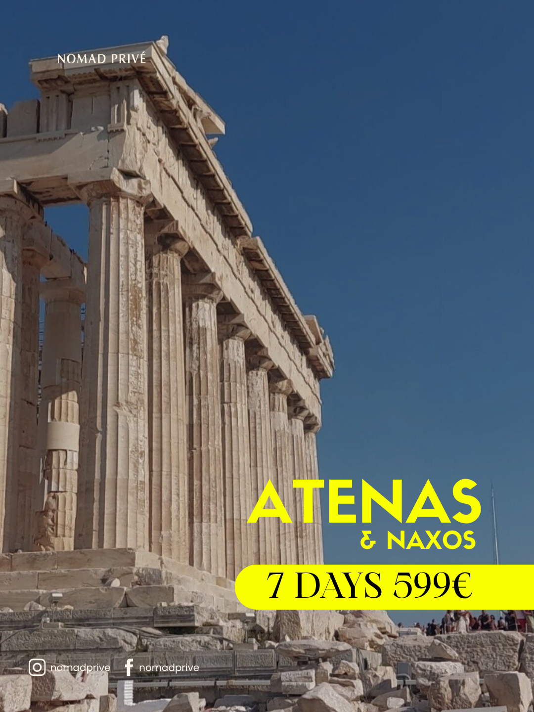 PACK 7 DAYS ATENAS AND NAXOS
