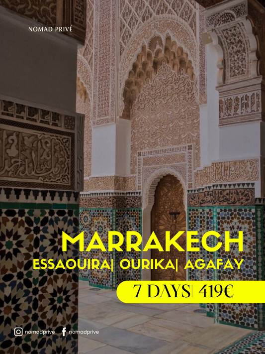 PACCHETTO MARRAKECH 7 GIORNI