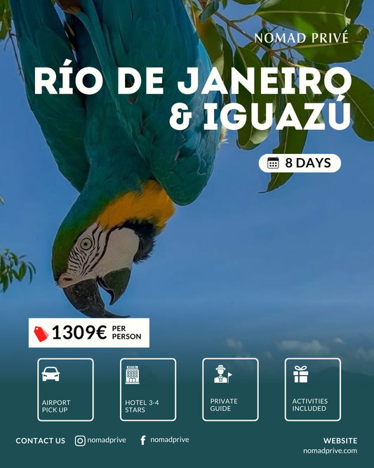 PACK 8 GIORNI RIO DE JANEIRO E IGUAZÚ